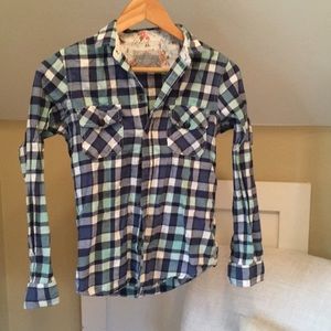 Jach’s Girlfriend Cozy Blue Flannel